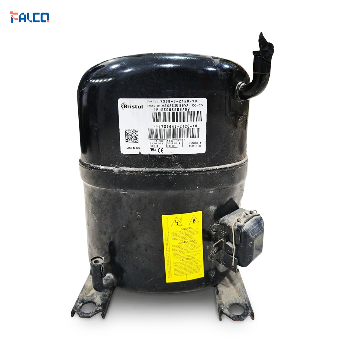 کمپرسور پیستونی BRISTOL مدل H29B22UDBVA ظرفیت (18000 BTU )